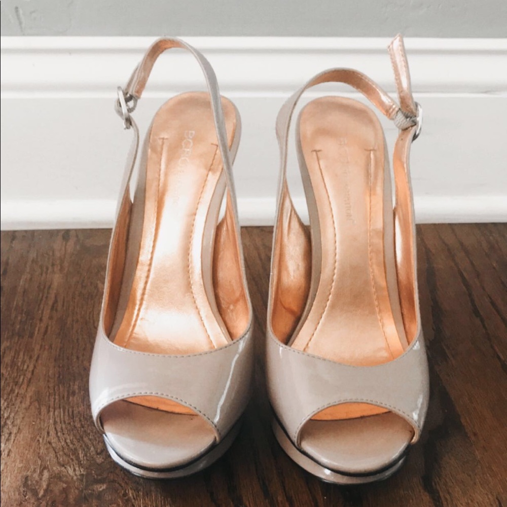 Bcbgeneration Slingback Platform Heels Size 6.5 - image 4